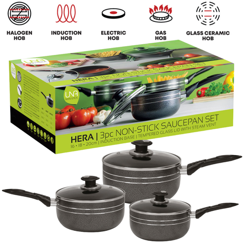 Juego de olla antiadherente fundida a presión de 5 piezas utensilios de cocina cazuela de inducción - Imagen 73 de 157