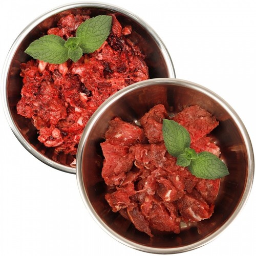BARF gesundes Frostfutter - Sparpaket "Pferd & Rind" 28kg Rohfleisch