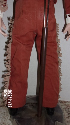 VINTAGE OFFIZIELLE PORZELLAN 22" BUFFALO BOB AUTHENTISCHE PUPPE, IN OVP, REDUZIERT - Bild 5 von 9