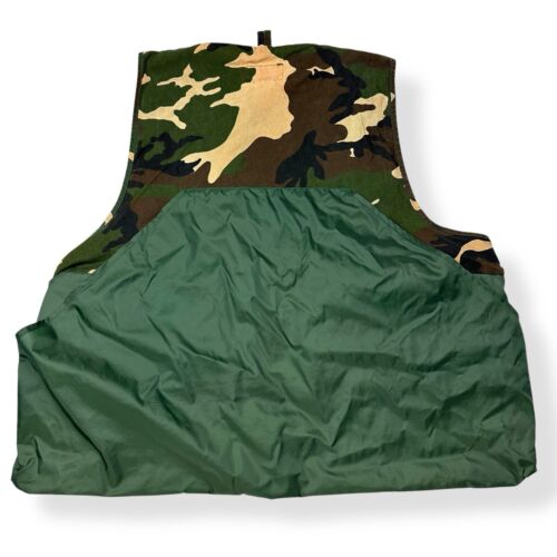 Vintage Duck Bird Hunting Vest Size XXL Sports Afield Camouflage Game Bag - Picture 12 of 12