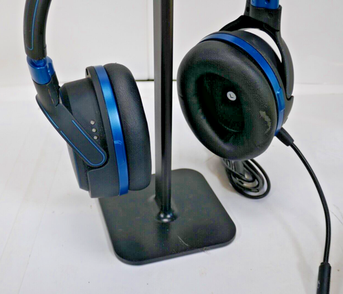 Audeze Mobius Wireless 3D Bluetooth Gaming Headphones Blue - Tested and Works - Picture 6 of 7