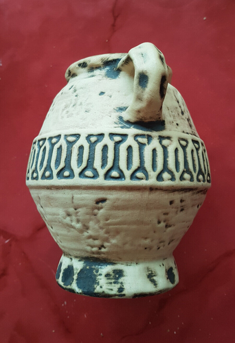 Vintage JASBA VASE KERAMIK 1960er Jahre 12 x 11,5 cm wie neu - Bild 3 von 8