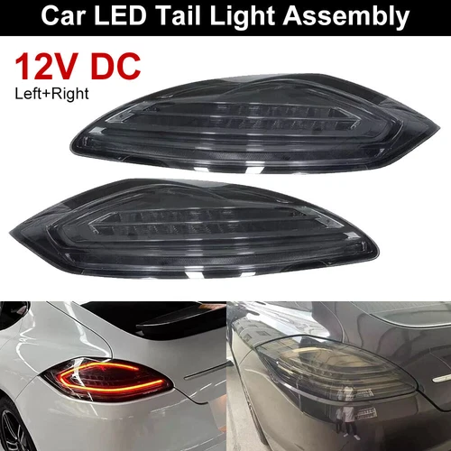 2X Full LED Lights Rear Sequential Turn Signal For Porsche Panamera 970 2010-13 - Picture 1 of 10