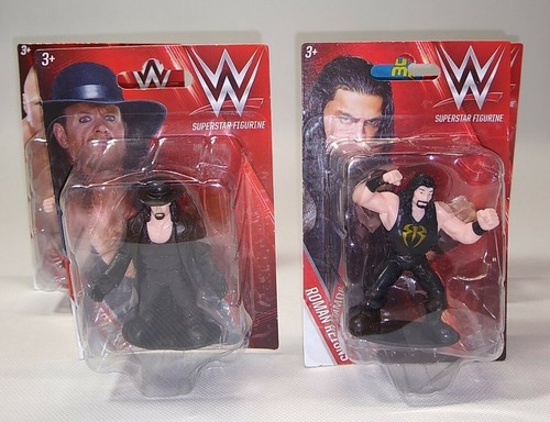 Colección WWE - Figura Cena Undertaker Roman Reigns Brock Lesnar Cake Topper - Imagen 3 de 4