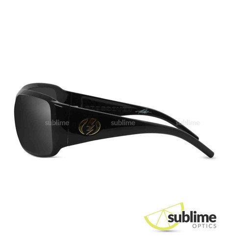 POLARIZED Black (Dark Grey) Replacement Lenses for Electric Crossover ~ smoke - Picture 3 of 5