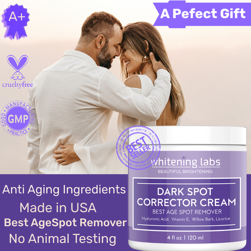 Anti Aging DARK SPOT CORRECTOR for Face, Body Age Spot Remover. MADE in USA 4 OZ - Picture 7 of 9