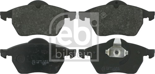 Juego de pastillas de freno delanteras Febi se adapta a Vauxhall Vectra 1995-2001 Saab 900 1987-1998 - Imagen 2 de 2