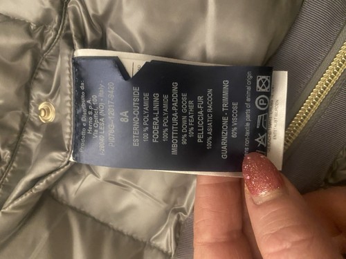 NWT Authentic Herno Quilted Down Coat - Picture 20 of 21