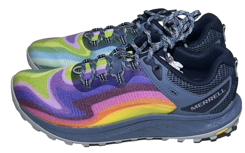 Merrell Mujer Talla 9 Antora 3 Arco Iris Arco Iris Vegano Senderismo Trekking Tenis - Imagen 2 de 11