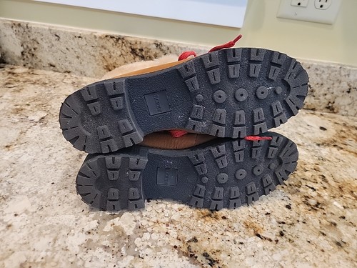 J CREW NORDIC DAMEN GRÖSSE 10M LEDER STIEFEL LAMMFELL GLASIERT PECAN BRAUN - Bild 7 von 7