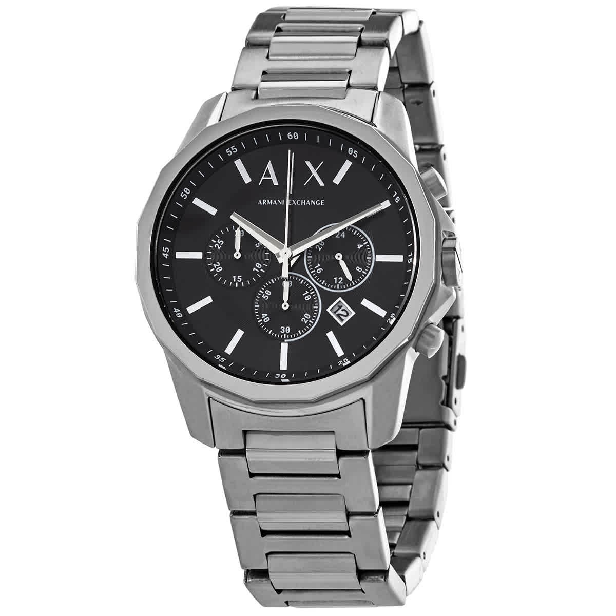 Armani Exchange Chronograph Quartz Black Dial Men Watch AX1720