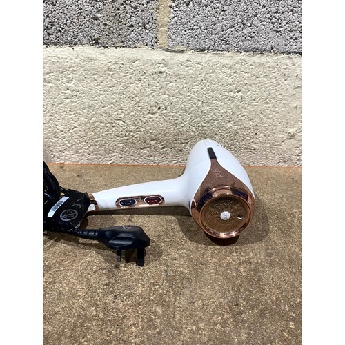 Asciugacapelli Elettrico Professionale GHD Helios HE001 Bianco Impostazioni Calore Regolabili - Foto 2 di 13