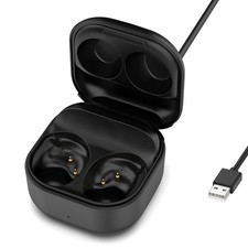 Earbuds Charging Case Box Black For Samsung Galaxy Buds FE R400 Accessories
