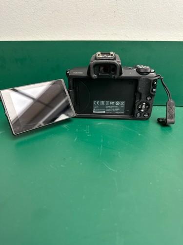 Canon EOS M50 Mark II 24.1MP Spiegellose Kamera - Schwarz - mit Adapter (EZ5001899) - Bild 3 von 10