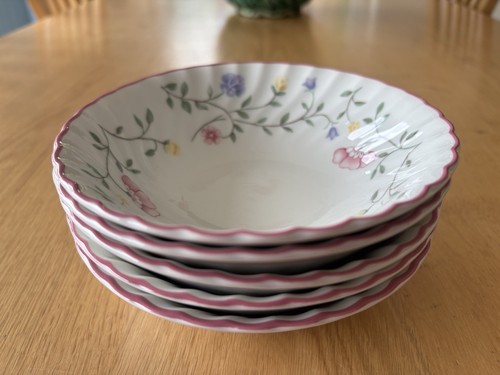 Johnson Bros - Summer Chintz - Cereal/Dessert Bowls X 5