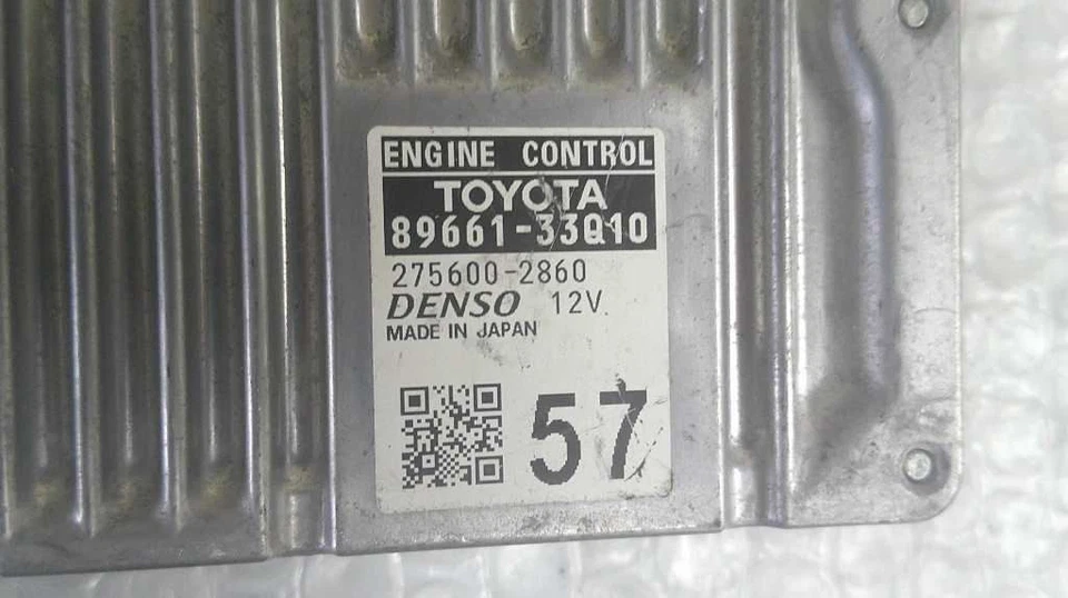 Módulo de control ECM del motor compatible con 15 LEXUS ES350 89661-33Q10 8966133Q10 2015 Foto 3 de 4