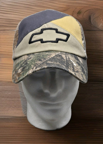 Chevrolet Realtree Camo Hat Mens Adjustable Strapback Paramount Outdoors