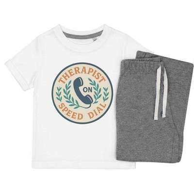 Kinder Nachtwäsche-/Pyjama-Set ''Therapist On Speed Dial'' (KP054163)