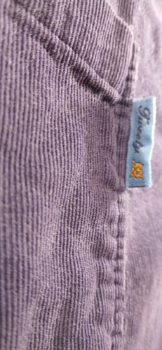 VTG Looney Tunes Purple Corduroy Shirt Sz XL Tweety Bird Embroidered Button Up - Picture 12 of 23