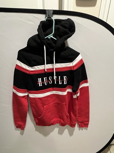 Sudadera con Capucha Hombre’s Hustle Oferta y Demanda Excelente Estado Hombre’s Mediana - Imagen 6 de 6