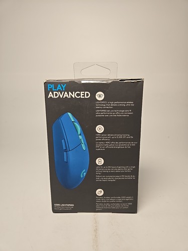 Mouse inalámbrico para juegos Logitech G305 LIGHTSPEED - azul - Imagen 2 de 2