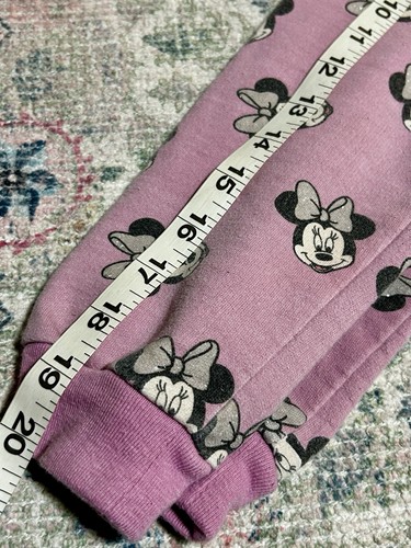 Disney Minnie Mouse 2 Piece Ruffled Sweater & Jogger Pants Set Toddler Size 3T - Picture 7 of 11
