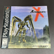 PS1 - Xenogears - Original MANUAL ONLY w/ REGISTRATION CARD - Playstation 1