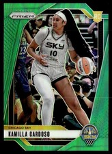 2024-25 Panini Prizm WNBA Rookie Green Prizm Kamilla Cardoso #93 A