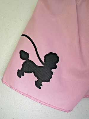 Rubies Pet Shop Fifties Girl Poodle Costume Small Pink Dog Cat Dress Up Costume