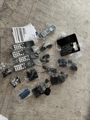 B-6. Panasonic système téléphonique sans fil répondeur 5 combinés KX-TGF975 - Photo 4/4