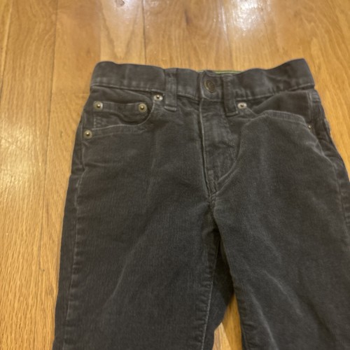 CREWCUTS Pants Boys Size 6 Gray Corduroy Adjustable Slim leg Preppy School - Picture 4 of 7