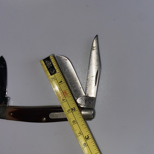 Lot Of 2 Vintage Schrade USA 340T & 1040T "OLD TIMER" Pocket Knives - Picture 15 of 15