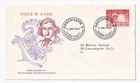 STAMP DENMARK "MUZIK CONSERVATORIUM" "GADE" 1967 FDC ENVELOPE