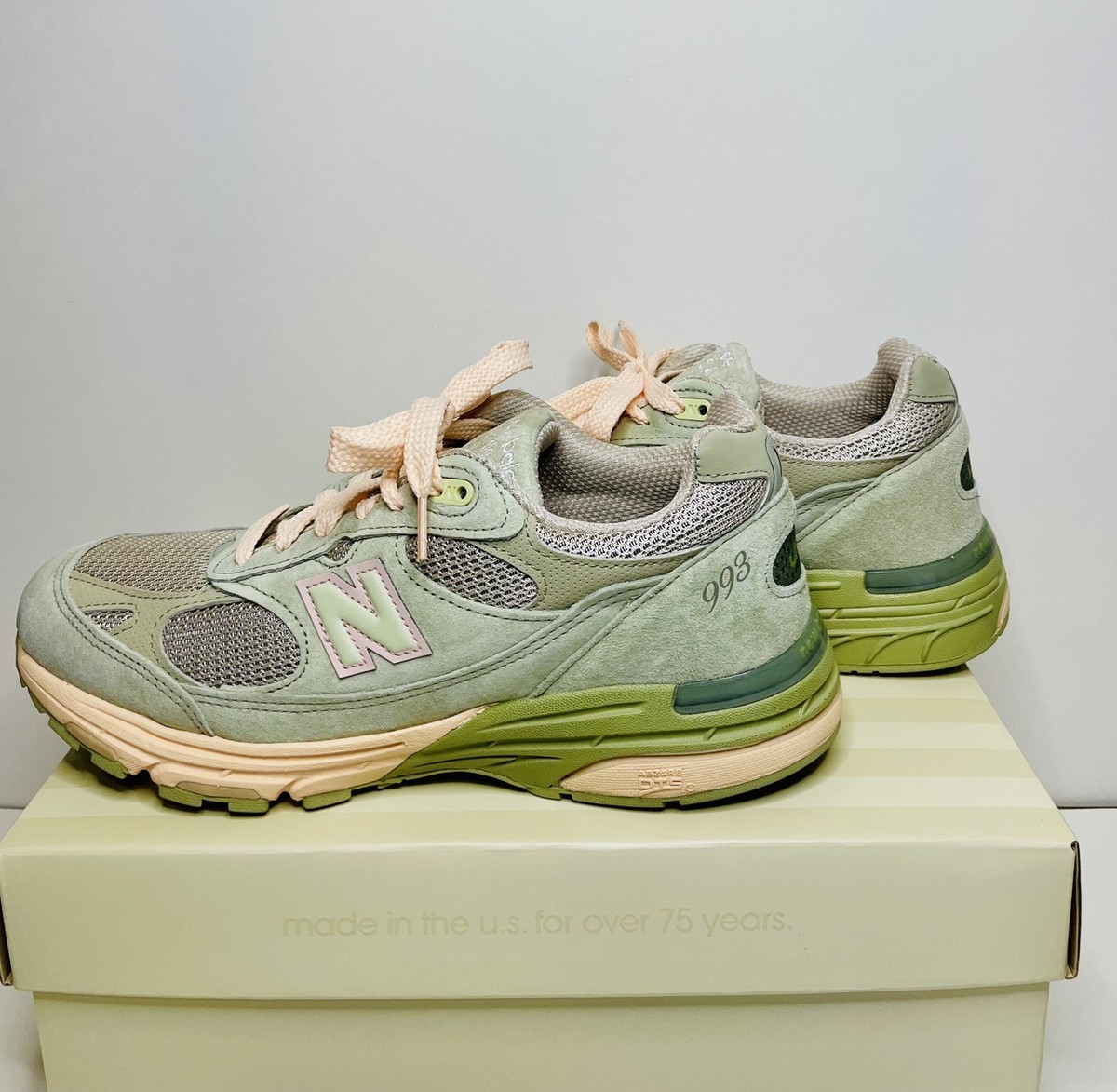Joe Freshgoods x New Balance 993 MiUSA Performance Art - Sage 