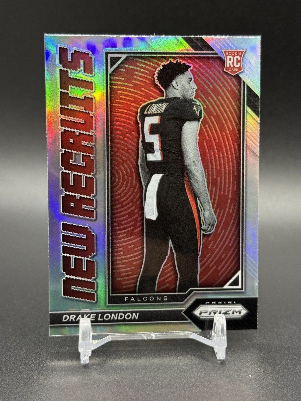 2022 Panini Prizm DRAKE LONDON Rookie New Recruits #NR-4 Atlanta Falcons