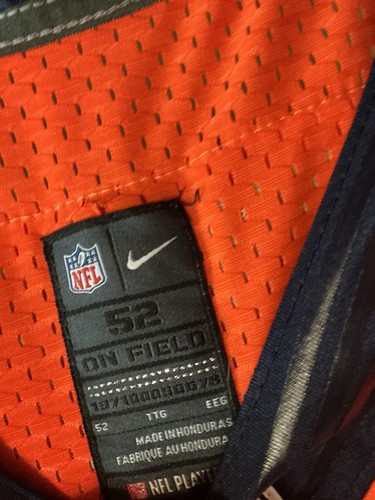 Maglia Peyton Manning firmata autografata Nike Elite Broncos taglia 52 senza certificato di autenticità - Foto 3 di 5