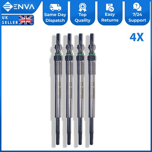 4X Heater Glow Plugs For Ford Transit Tourneo Connect Courier Galaxy TDCi - Picture 3 of 8