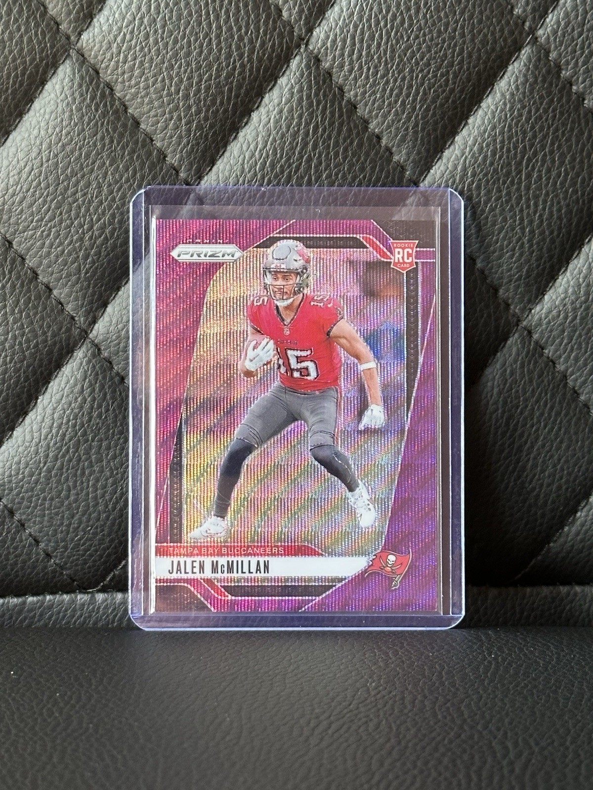 2024 Panini Prizm - Rookies Jalen McMillan #338 Purple Wave Prizm /99 (RC)🔥🔥