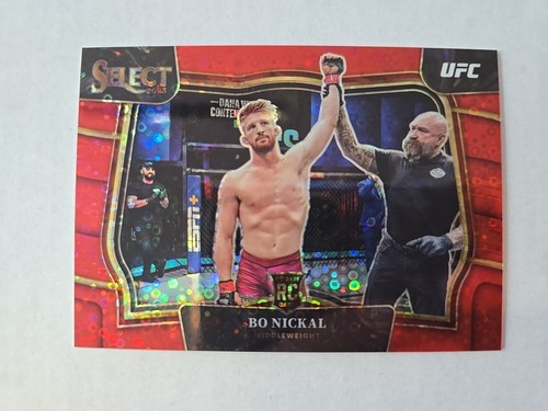 2023 UFC Panini Select Bo Nickal Octagonside Disco Rookie RC 45/99 #284 - Picture 1 of 2