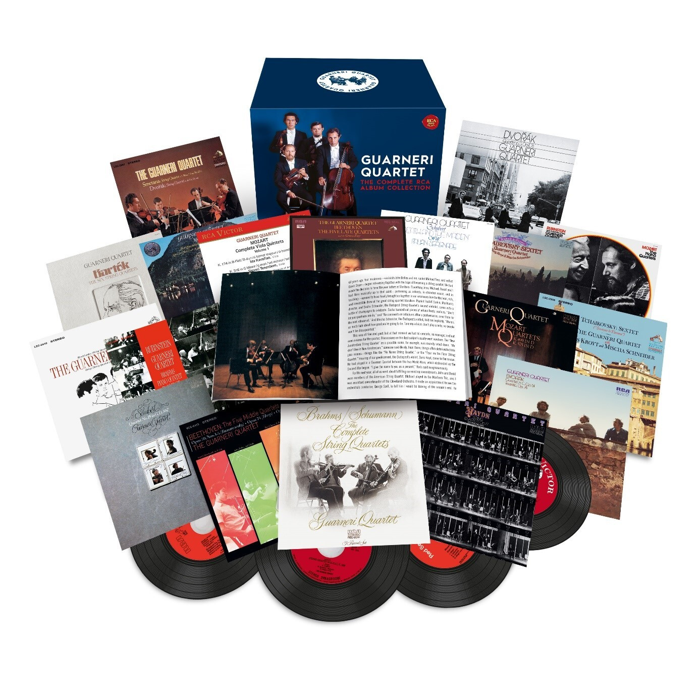 Квартет Гварнери: Полное собрание альбомов RCA (CD) (ИМПОРТИРОВАНО из Великобритании)
