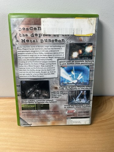 Metal Dungeon (Xbox) CIB, completo - Imagen 4 de 6