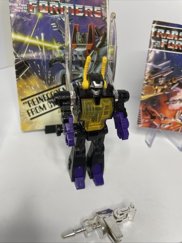 Kickback 100% Complete Vintage 1985 G1 Transformers Action Figure & Paperwork - Picture 9 of 13