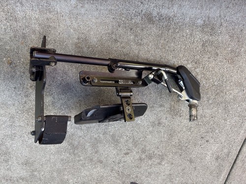 Invacare Storm Serie, Swing Away, verstellbare linke Beinauflage Montage mit Wadenpolster - Bild 5 von 11