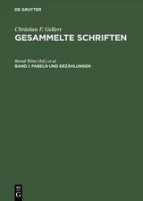 Gesammelte Schriften, Bd I, Fabeln und Erzhlungen by Bernd Witte (German) Hardco
