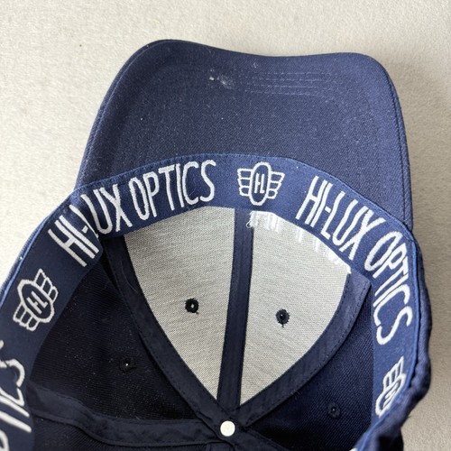 Hi-Lux Precision Optics Navy Embroidered Graphic Print Cap Hat - Picture 4 of 6