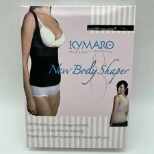 Kymaro Health And Beauty Spa Essentials New Body Shaper XL Black Top New 4