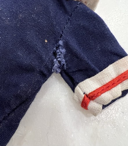 Vintage Penny Brite bambola ancore peso vestito blu bianco rosso - Foto 6 di 18