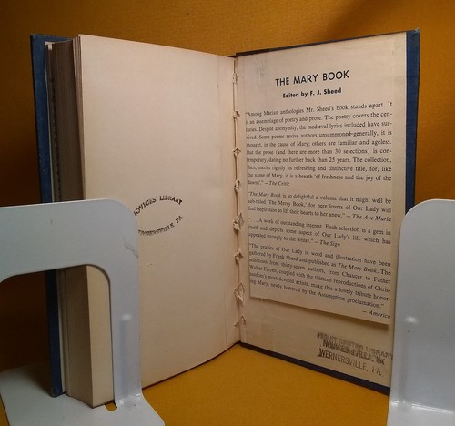 Das Marienbuch, Buch des Erlösers, F.J. Sheed, Ex-Bibliotheksfehler Leseexemplare - Bild 20 von 22