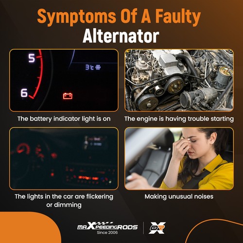 125A Alternator For Chevrolet Cobalt 2008-2010 Malibu 2008-2009 11265 - Picture 10 of 20