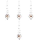 4PCS -Pendel für Wanduhr Metall -Pendel -Uhr -Bewegung Pendeluhr Versorgung